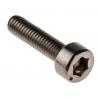 RS PRO Šroub s vnitřním šestihranem, Obyčejný, Nerezová ocel hlavice Vnitřní šestihran, Metrické, M1.6, délka: 8 mm