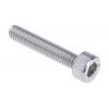 RS PRO Šroub s vnitřním šestihranem, Obyčejný, Nerezová ocel hlavice Vnitřní šestihran, Metrické, M1.6, délka: 8 mm