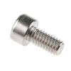RS PRO Šroub s vnitřním šestihranem, Obyčejný, Nerezová ocel hlavice Vnitřní šestihran, Metrické, M1.6, délka: 8 mm