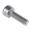 RS PRO Šroub s vnitřním šestihranem, Obyčejný, Nerezová ocel hlavice Vnitřní šestihran, Metrické, M1.6, délka: 8 mm