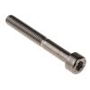 RS PRO Šroub s vnitřním šestihranem, Obyčejný, Nerezová ocel hlavice Vnitřní šestihran, Metrické, M1.6, délka: 8 mm