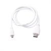 Official Raspberry Pi micro-HDMI to Standard-Male Cable, 1mtr White