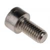 RS PRO Šroub s vnitřním šestihranem, Obyčejný, Nerezová ocel hlavice Vnitřní šestihran, Metrické, M1.6, délka: 8 mm