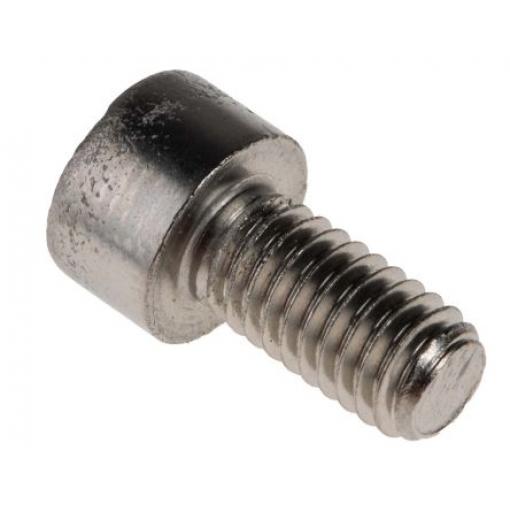 RS PRO Šroub s vnitřním šestihranem, Obyčejný, Nerezová ocel hlavice Vnitřní šestihran, Metrické, M1.6, délka: 8 mm