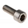 RS PRO Šroub s vnitřním šestihranem, Obyčejný, Nerezová ocel hlavice Vnitřní šestihran, Metrické, M1.6, délka: 8 mm