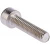 RS PRO Šroub s vnitřním šestihranem, Obyčejný, Nerezová ocel hlavice Vnitřní šestihran, Metrické, M1.6, délka: 8 mm