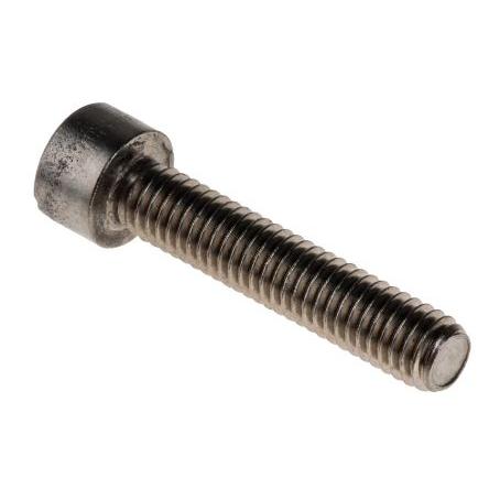 RS PRO Šroub s vnitřním šestihranem, Obyčejný, Nerezová ocel hlavice Vnitřní šestihran, M6, M6, délka: 30 mm