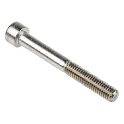 RS PRO Šroub s vnitřním šestihranem, Obyčejný, Nerezová ocel hlavice Vnitřní šestihran, Metrické, M1.6, délka: 8 mm