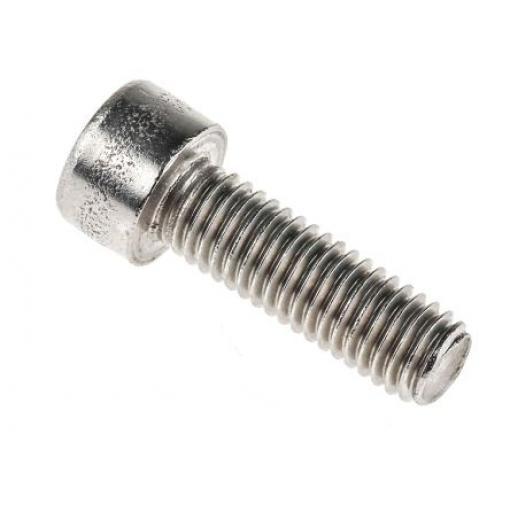 RS PRO Šroub s vnitřním šestihranem, Obyčejný, Nerezová ocel hlavice Vnitřní šestihran, Metrické, M1.6, délka: 8 mm