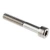 RS PRO Šroub s vnitřním šestihranem, Obyčejný, Nerezová ocel hlavice Vnitřní šestihran, Metrické, M1.6, délka: 8 mm