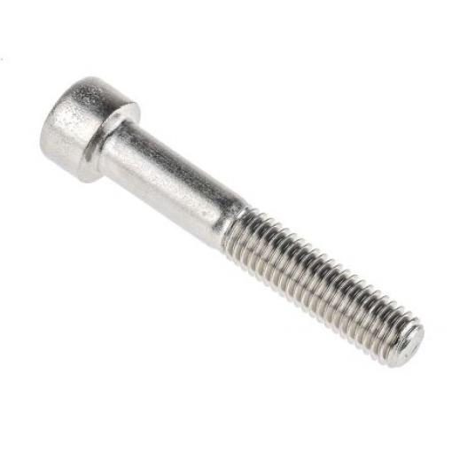 RS PRO Šroub s vnitřním šestihranem, Obyčejný, Nerezová ocel hlavice Vnitřní šestihran, Metrické, M1.6, délka: 8 mm