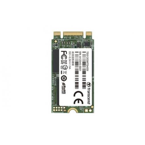 SSD, model: MTS400I Interní M.2 512 GB Průmyslová třída Transcend MLC 85 °C -40 °C