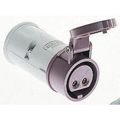 MENNEKES Průmyslový napájecí konektor, IP44, Kabel barva Purpurová, 16 A 3P, 25 V