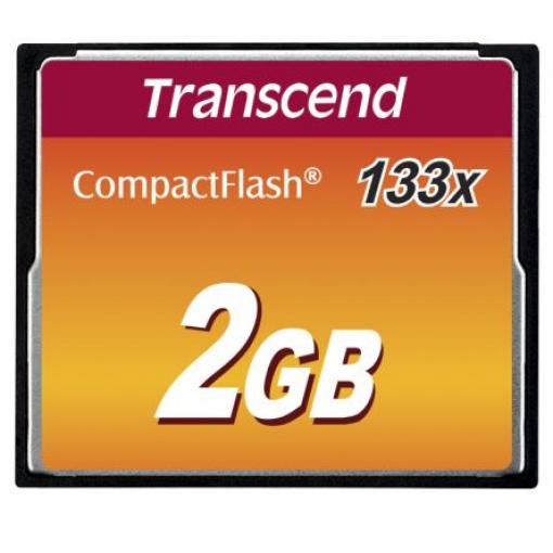 Karta Compact Flash Compact Flash Transcend 2 GB MLC 85 °C -25 °C 133x