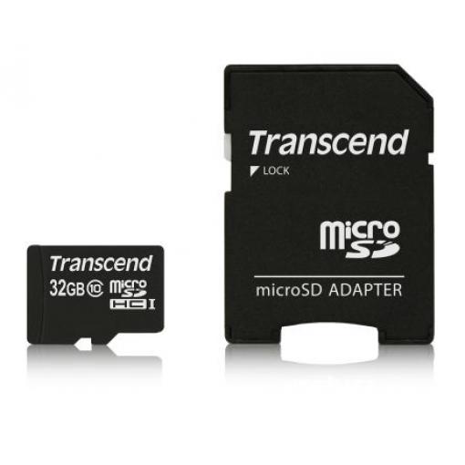 MicroSD 32 GB MicroSD Transcend Třída 10 -25 °C -25 °C