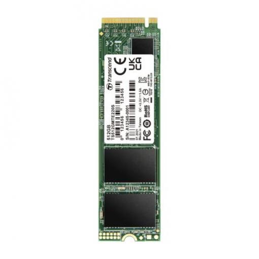 SSD, model: MTE220S Interní M.2 512 GB Transcend TLC 70 °C 0 °C