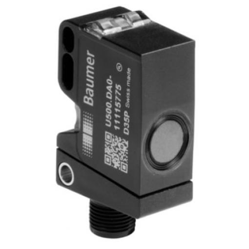 Baumer Snímač přiblížení U500.PA0.2-GP2J.72F Blok M12 x 1 100 mA IP67 1000 mm IO-Link 30 V dc