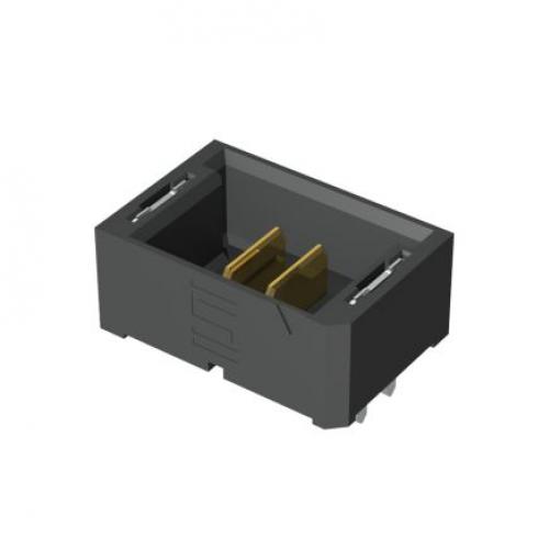 Samtec Konektor PCB, řada: UMPT, Deska-deska, počet kontaktů: 2, počet řad: 1, rozteč: 2 mm, orientace těla: Rovný,