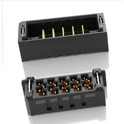 Samtec Konektor PCB, řada: UMPS, Deska-deska, počet kontaktů: 4, počet řad: 1, rozteč: 2 mm, orientace těla: Rovný,