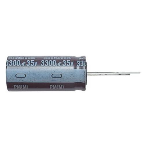 Kondenzátor, řada: PM 220 μF ±20 % 16 V dc Radiální vedení UPM1C221MPD, Radiální, Průchozí otvor Nichicon