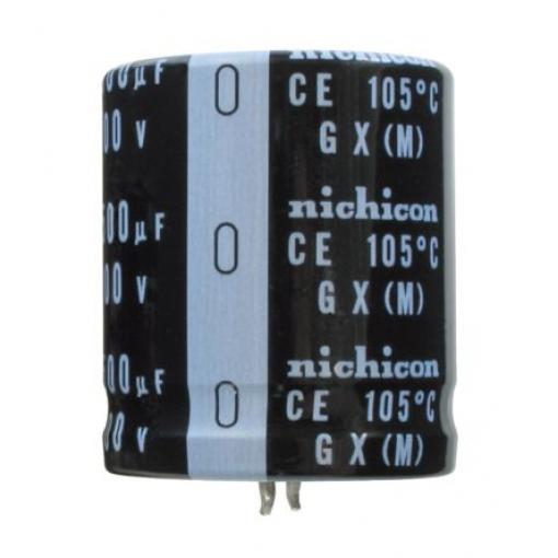 Kondenzátor, řada: GX 270 μF ±20 % LGX2G271MELA40 400 V dc, Zacvakávací montáž Nichicon