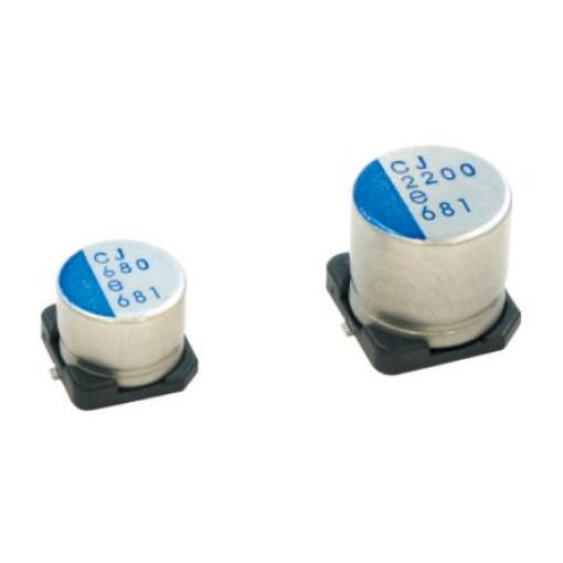 Nichicon 470 μF Povrch 6.3 V dc