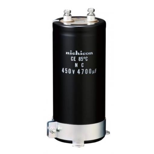 Kondenzátor, řada: NC 6800 μF ±20 % LNC2W682MSEJ 450 V dc, Šroubová svorka Nichicon