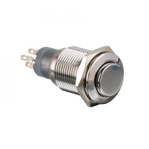 Arcolectric (Bulgin) Ltd Tlačítkový spínač, řada: MP0045 IP67 DPDT Panel Okamžité 16.2 mm 1 A 250 V ac
