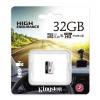 MicroSD 32 GB MicroSD TLC Kingston UHS 1 U1, Třída 10 85 °C -25 °C