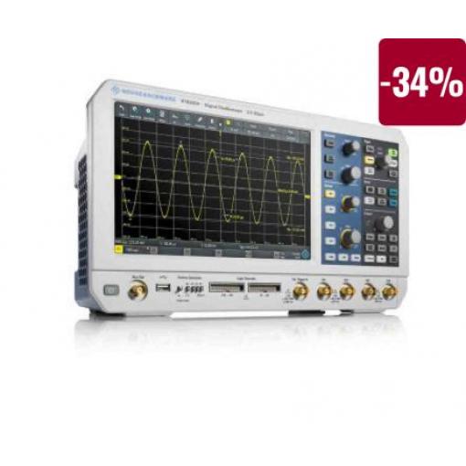 Osciloskop, řada: RTB2000 RTB2K-COM4 Pracovní stůl 300 MHz Rohde & Schwarz 4 kanálový