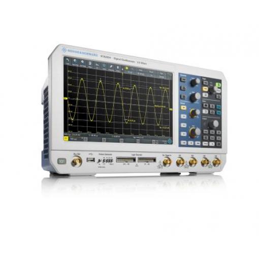 Osciloskop, řada: RTB2000 RTB2K-COM4 Pracovní stůl 300 MHz Rohde & Schwarz 4 kanálový, ISOCAL