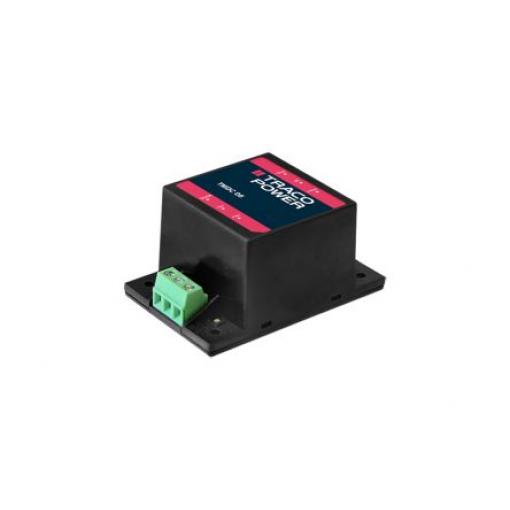 TRACOPOWER Měnič DC/DC TMDC 06, výstup: 12 V dc 3 kV dc, Vin 75V dc 500 mA, Vin 18V -40 °C 80 °C Montáž na rám