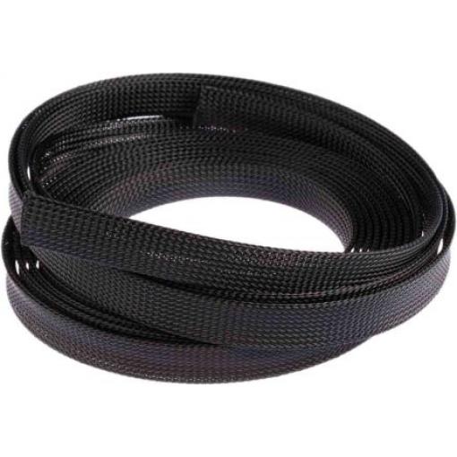 Kabelový návlek Polybutylentereftalát Expanzní poměr Pletený Černá HellermannTyton 26 mm 5m, řada: Helagaine HEGP
