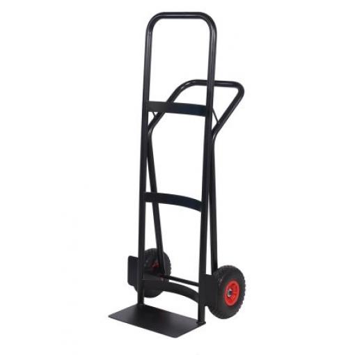 Vozík pro přepravu pytlů Silné zatížení Skládací Rám trubkové konstrukce o velkém průměru nosnost 290 kg RS PRO 410 mm