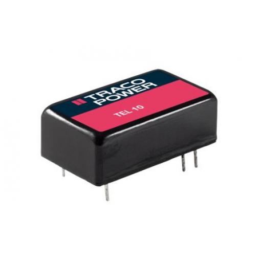 TRACOPOWER Měnič DC/DC TEL 10, výstup: 15 V dc 1 kV dc, Vin 75V dc 333 mA, Vin 36V 10 W -40 °C 85 °C Montáž na plošný