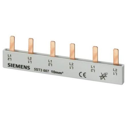 Siemens Přípojnice Měď, rozsah: 5ST 2fázová rozteč 27 mm, rozsah: SENTRON