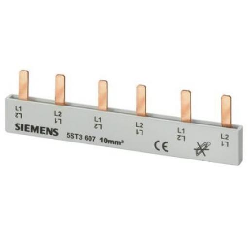 Siemens Přípojnice Měď, rozsah: 5ST 2fázová rozteč 27 mm, rozsah: SENTRON