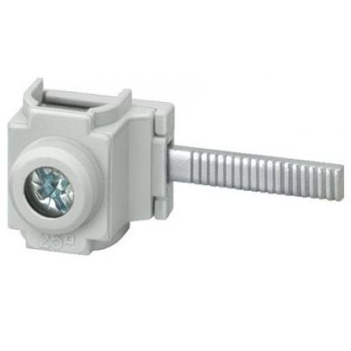 Siemens Svorkovnice na lištu DIN bez pojistky 5ST3771-1, řada: 5SM6/5SV6, 690 V Šedá 25 mm² Napájecí svorka