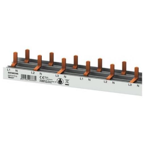 Siemens Přípojnice Měď, rozsah: 5ST 3fázová 230 V rozteč 26.5 mm, rozsah: SENTRON
