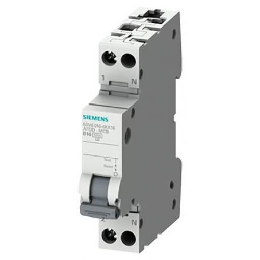 Siemens Požární bezpečnostní jistič, rozsah: 5SV6016 2pólový 10 A vypínací výkon 6000 A, charakteristika: Typ C, rozsah: