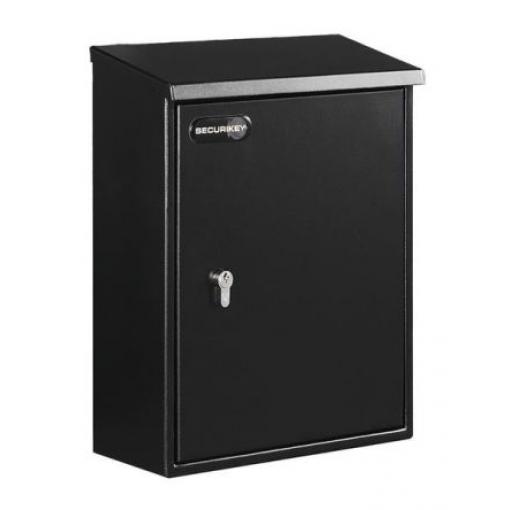 Securikey Poštovní schránka, výška: 375 mm, šířka: 300 mm, hloubka: 120 mm