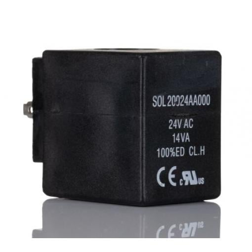 Cívka elektromagnetického ventilu 12 V dc RS PRO