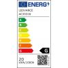Osram Halogenové kapslové žárovky, 20 W, objímka žárovky: GY6.35, Trubka, 12 V, průměr: 12 mm