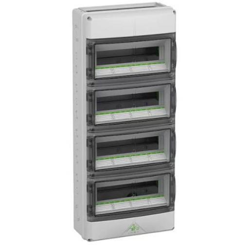 Spelsberg Pouzdro IP65 S přírubou barva Šedá IK08 barva Průhledné Polykarbonát 750 mm 155 mm 315 mm Polyuretan