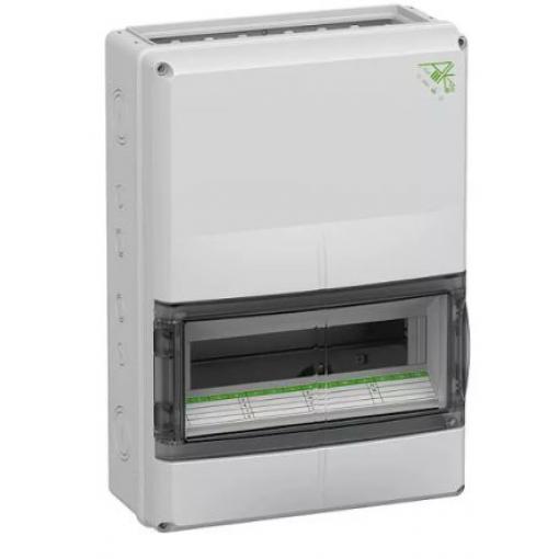 Spelsberg Pouzdro, řada: AK-F 14 Plus IP65 S přírubou barva Šedá IK08 barva Průhledné Polykarbonát 450 mm 155 mm 315 mm