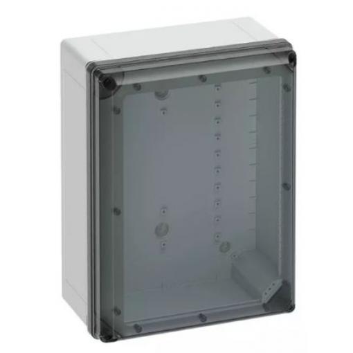 Spelsberg Univerzální skříň, řada: GEOS-L 3040-22-to IP66, IP67 barva Šedá IK09 barva Průhledné Polykarbonát 400 mm 226