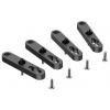 Příslušenství skříně Spelsberg, Polykarbonát Sada montážních příchytek 10 mm, délka: 95 mm 20 mm