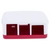Raspberry Pi Pouzdro Raspberry Pi, řada: Official Plastové Raspberry Pi 4B Bílá, Červená
