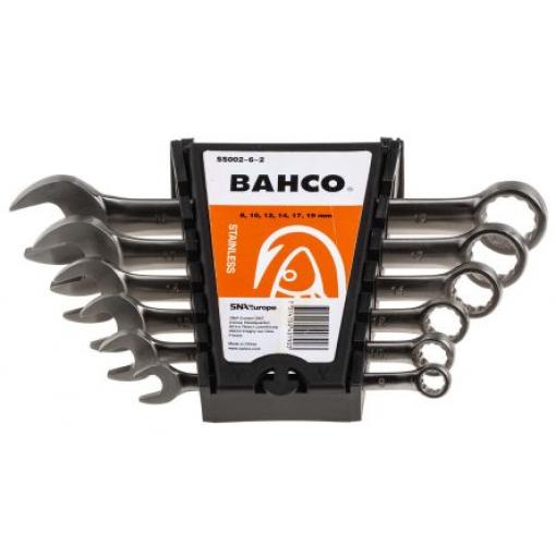 Sada klíčů, počet kusů: 6, Nerezová ocel, 8 to 19 mm Bahco