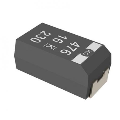 KEMET 470 μF Povrchová montáž 6.3 V dc